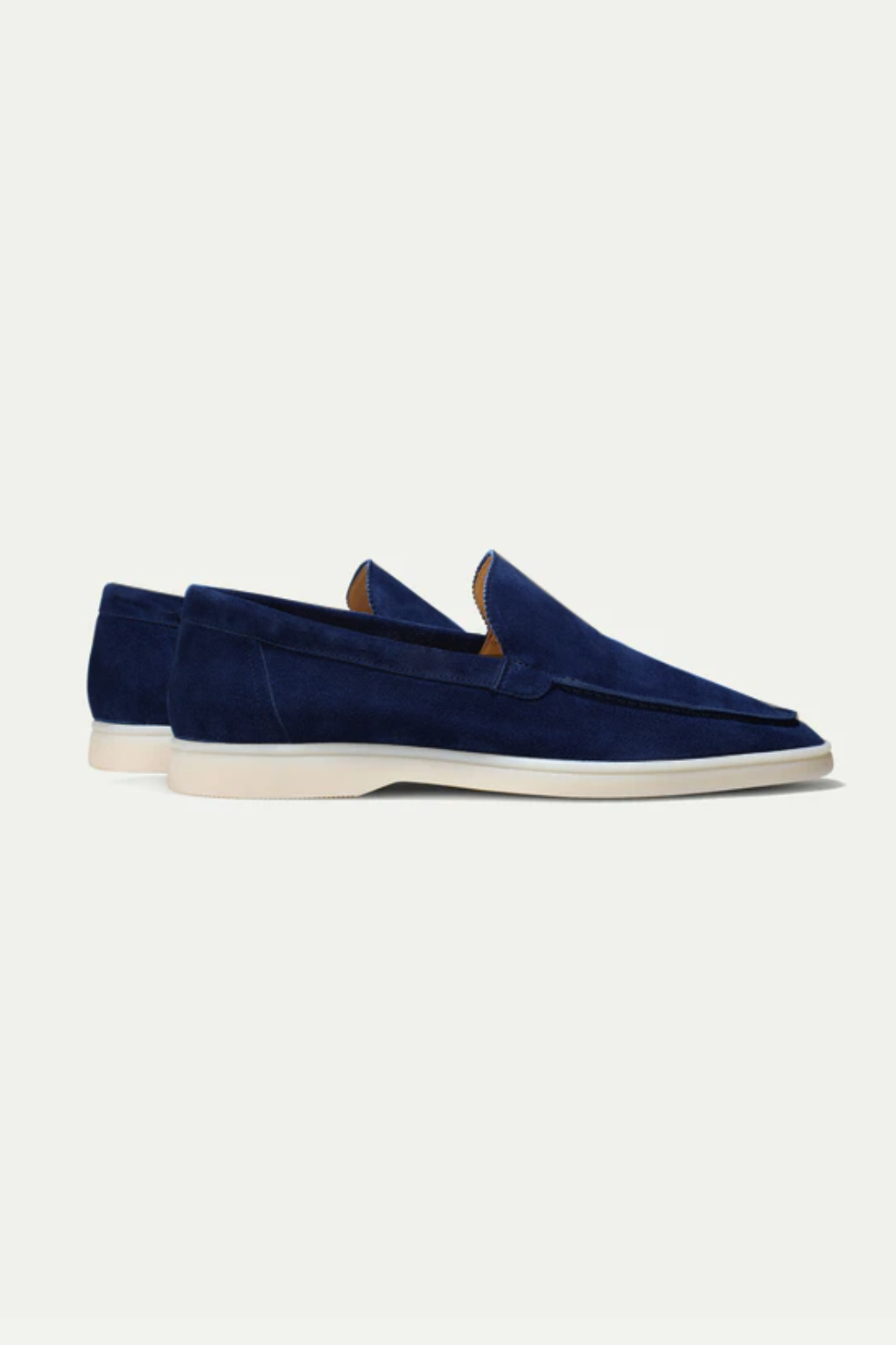 Elegance Suede Loafers - Deep Blue