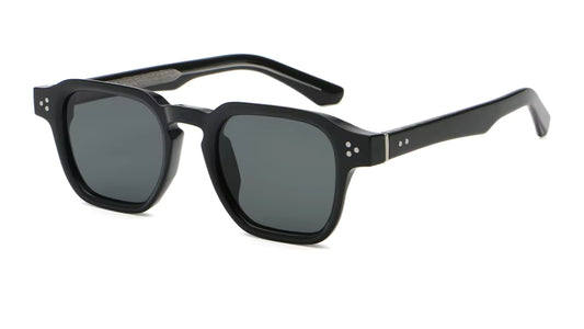 Yacht Glasses - Black Abstract