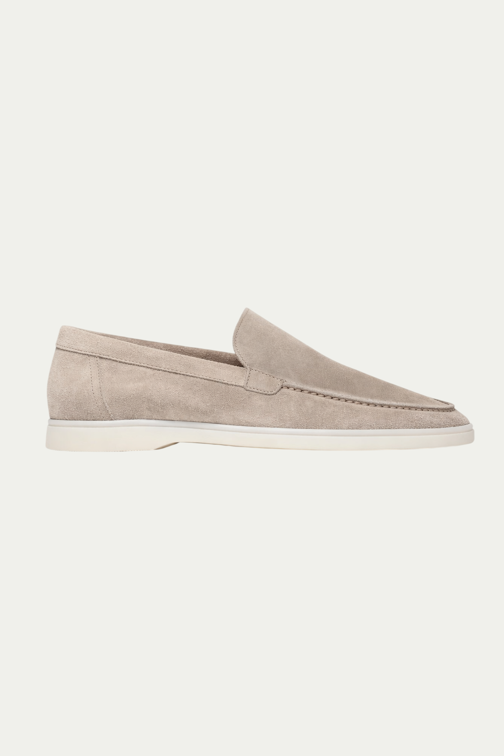 Elegance Suede Loafers - Desert Beige
