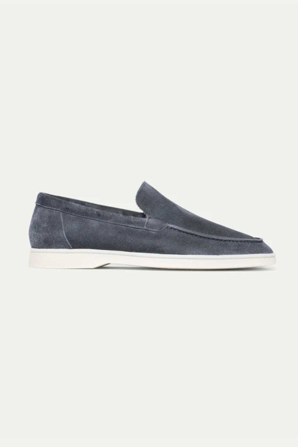 Elegance Suede Loafers - Ocean Blue