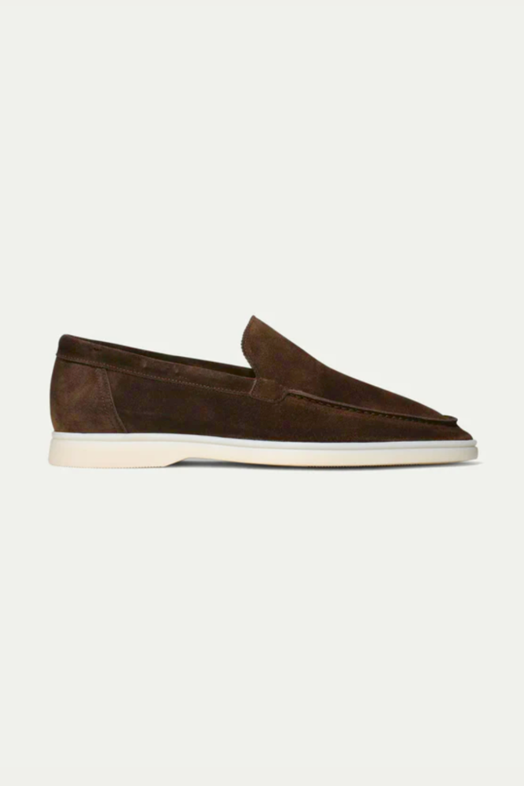 Elegance Suede Loafers - Chocolate