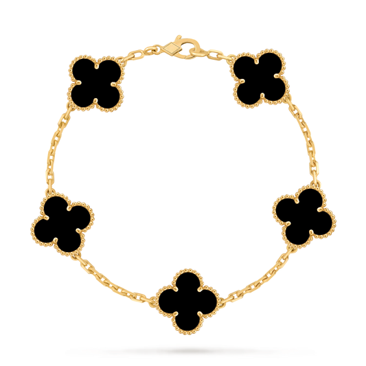 Petite Fleur Bracelet - Black