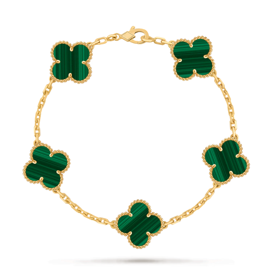 Petite Fleur Bracelet - Green