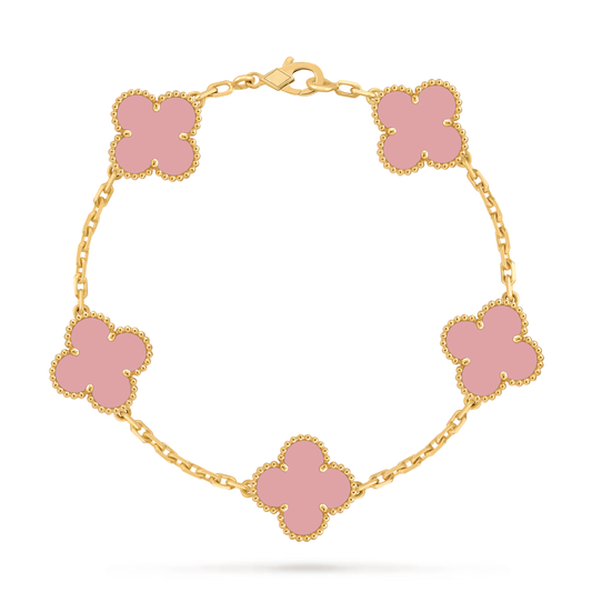 Petite Fleur Bracelet - Pink