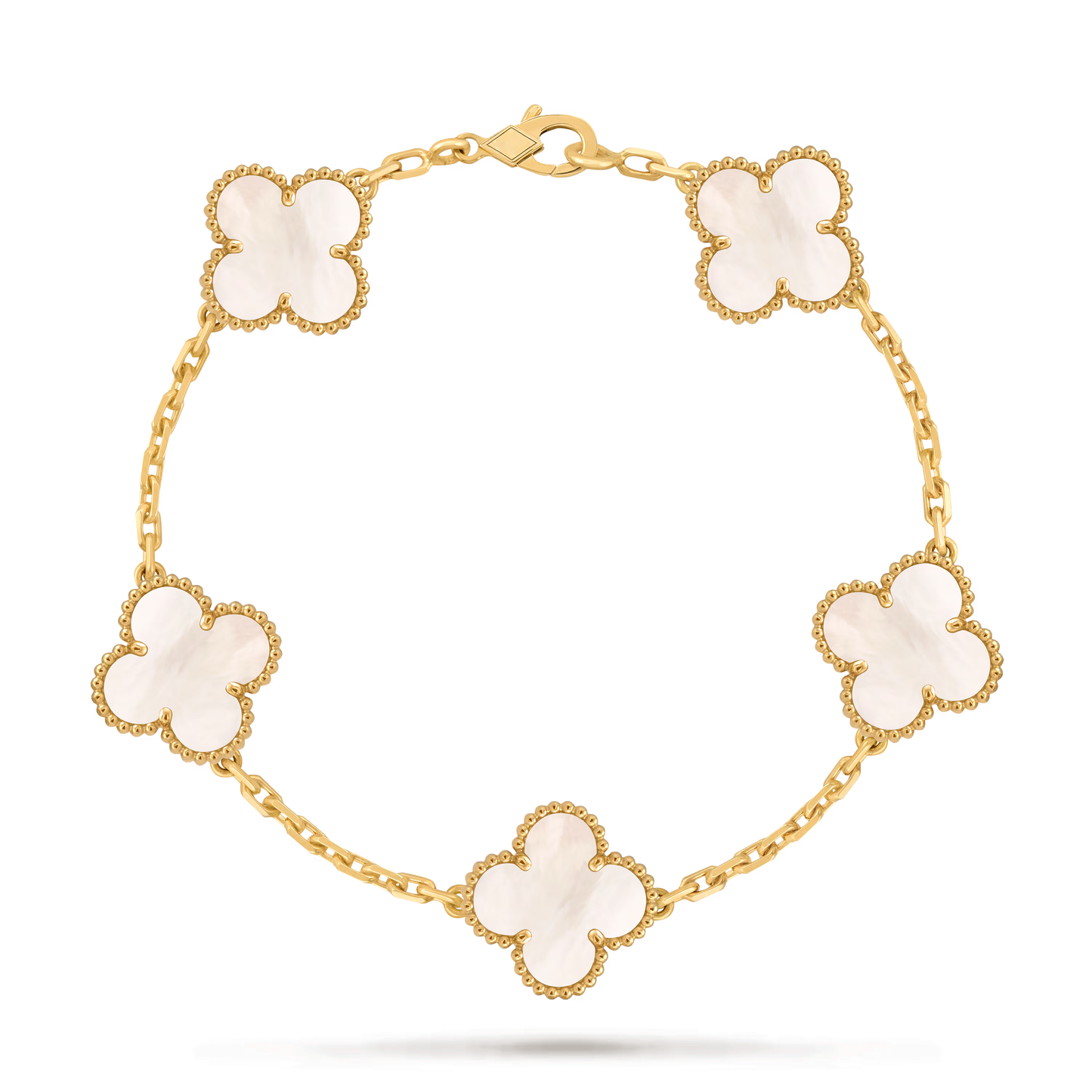 Petite Fleur Bracelet - White