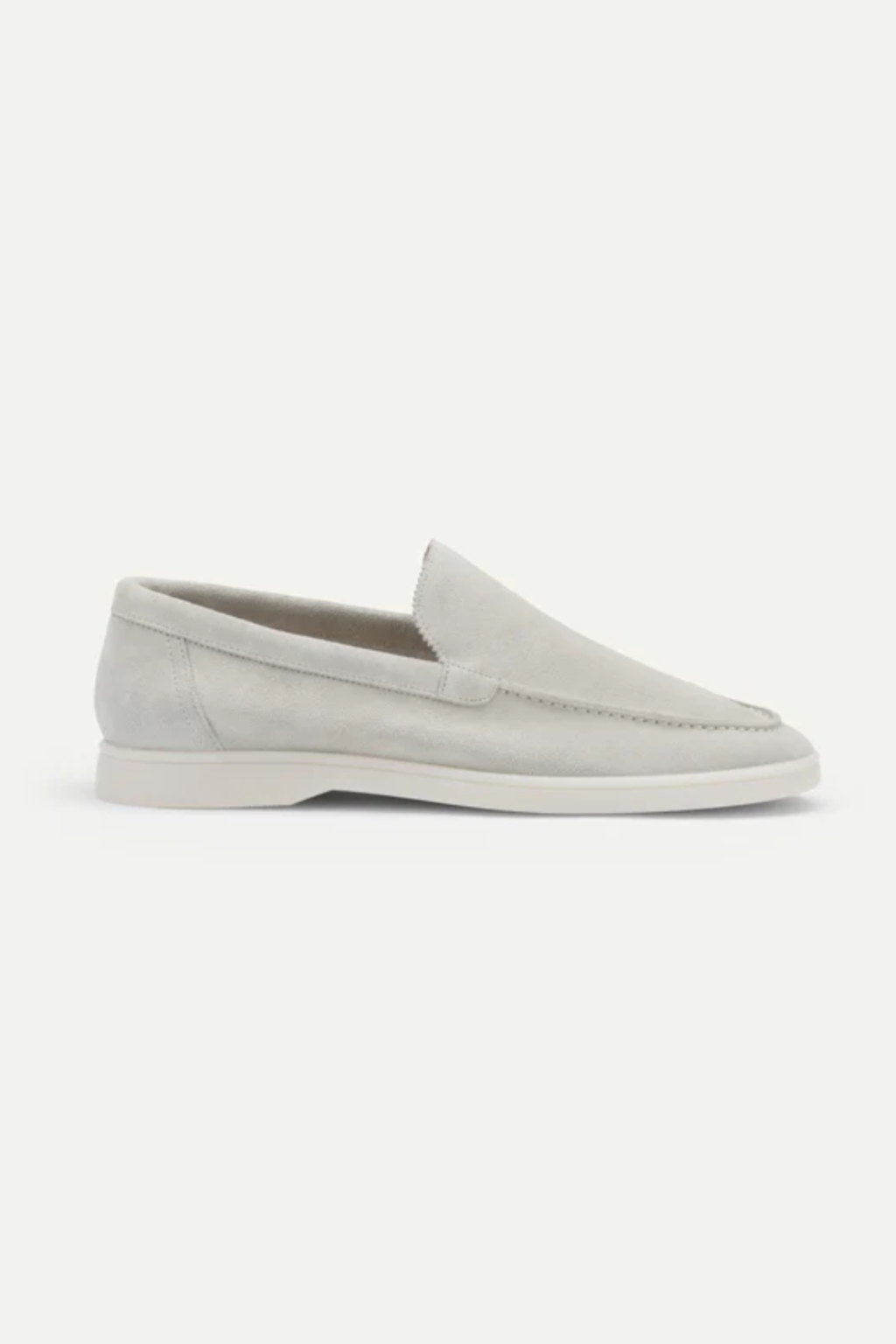 Elegance Suede Loafers - Atlanta Grey